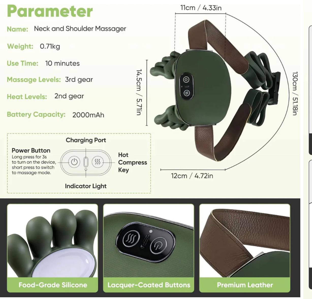 Meladio™ -Neck & Shoulder Massager